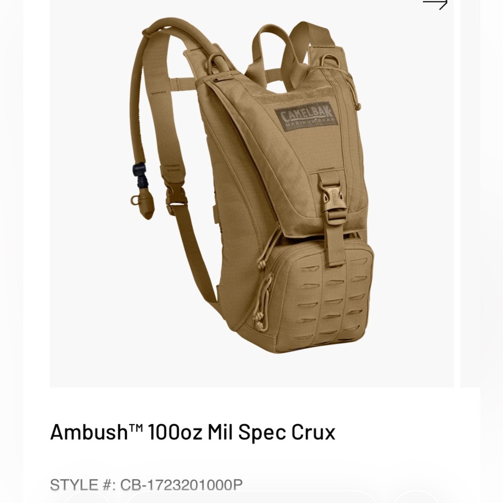 CamelBak Tan Hydration Backpack